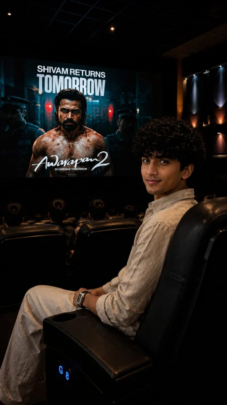 Cinematic Movie Theater AI Photo Editing Prompt 2026
