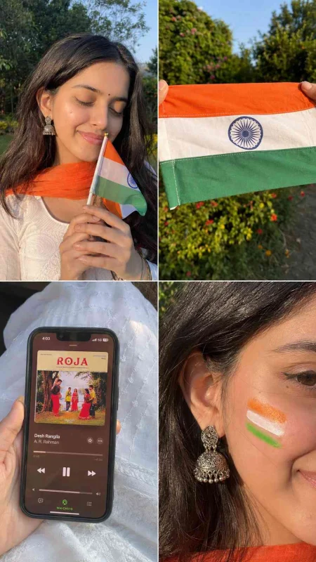 Indian Flag Portrait Collage AI Photo Editing Prompt for Independence Day 2026