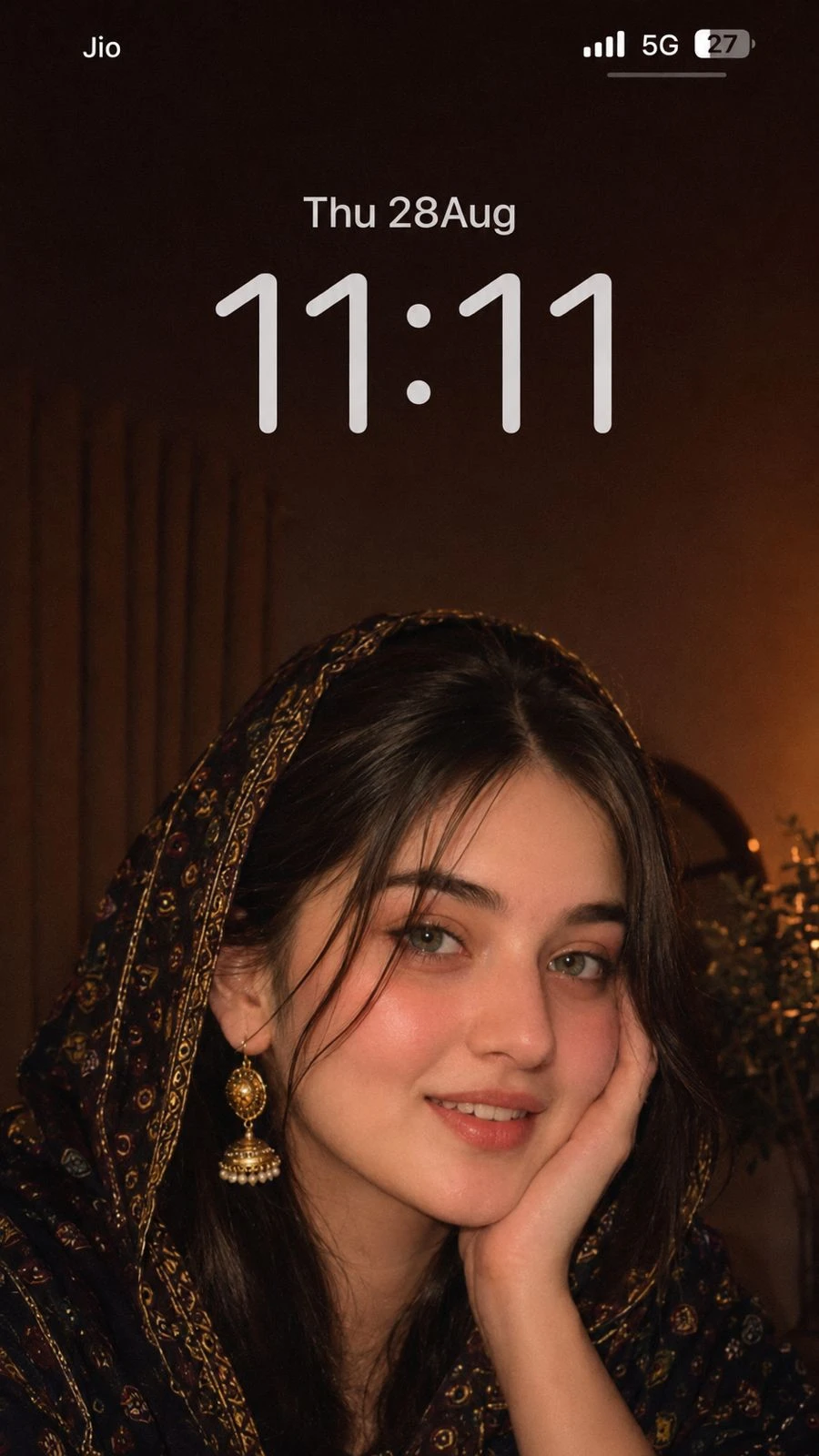11:11 iPhone lock screen boy AI photo editing prompt