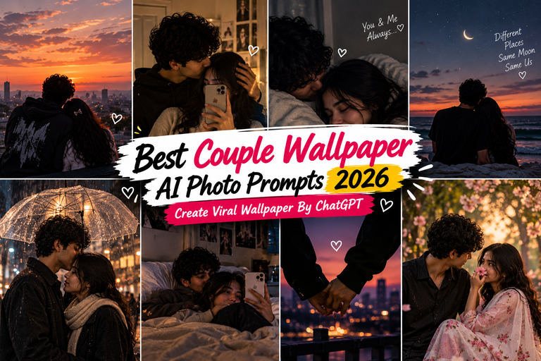 Best 12 Couple Wallpaper AI Photo Prompts 2026 – Create Viral Wallpaper By Chatgpt